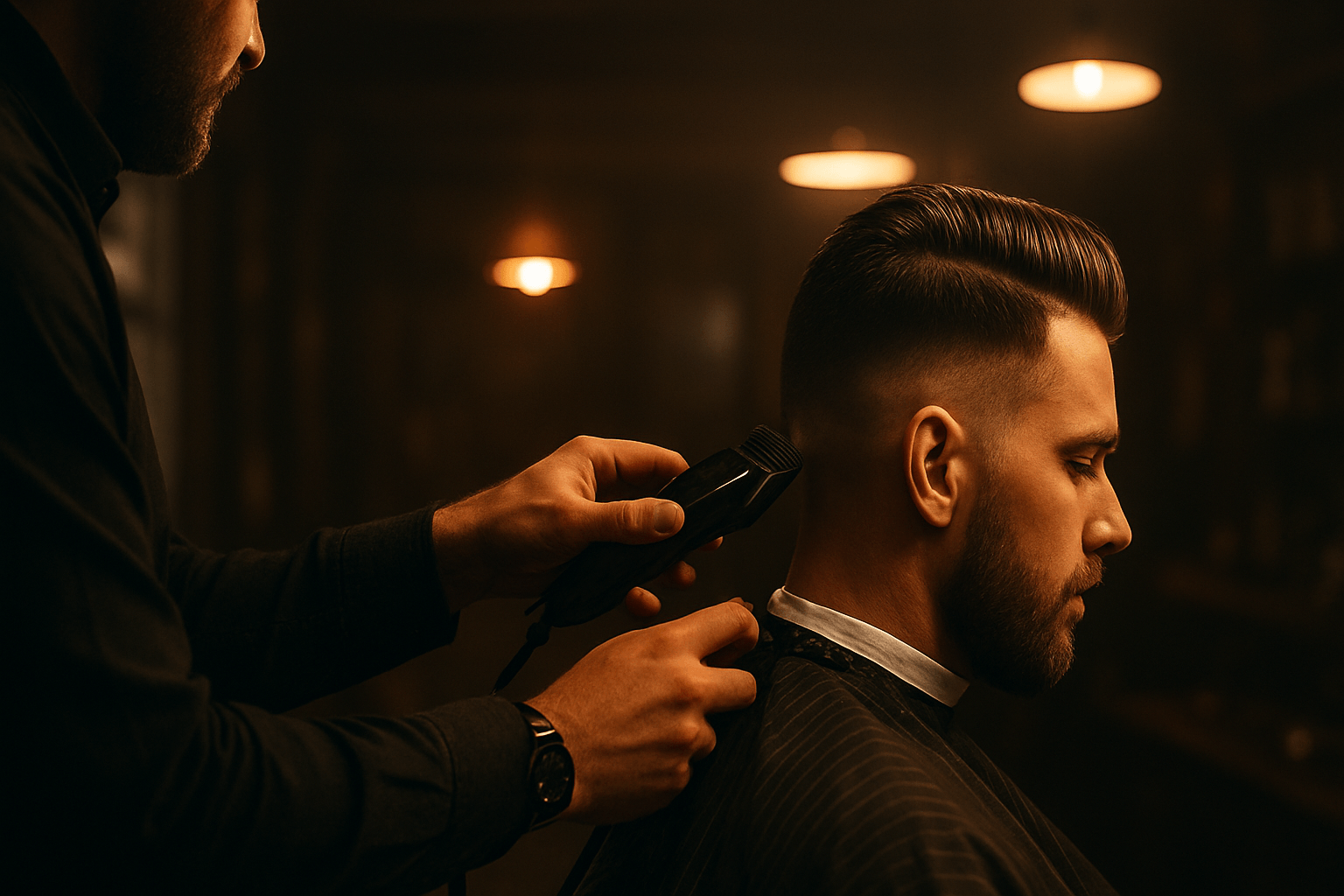 Foto ilustrativa de barbearia